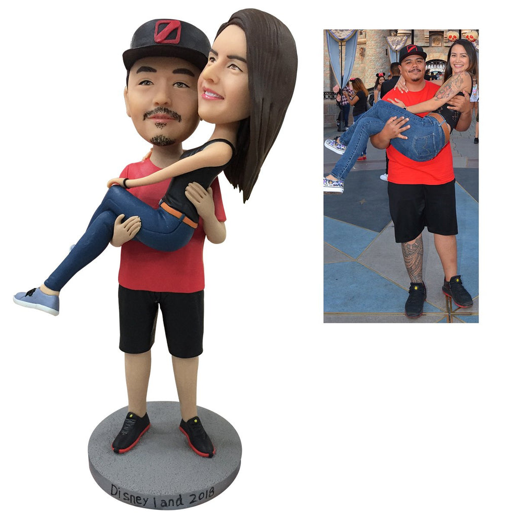 Volledig Gepersonaliseerde Bobblehead – 2 Personen