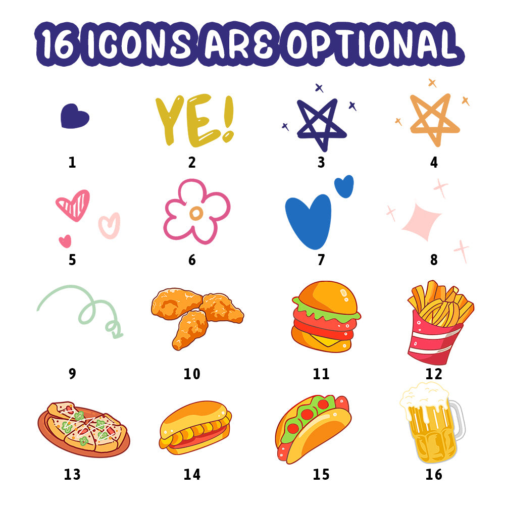 Personalized Happy Birthday Round PVC Wall Clock with Custom Photo Engraving