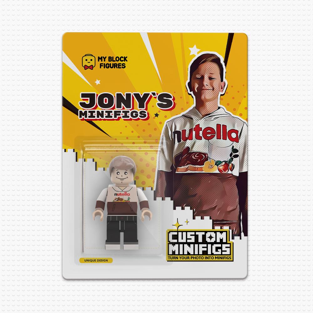 Gepersonaliseerde Minifig – Gemaakt op Basis van Jouw Foto
