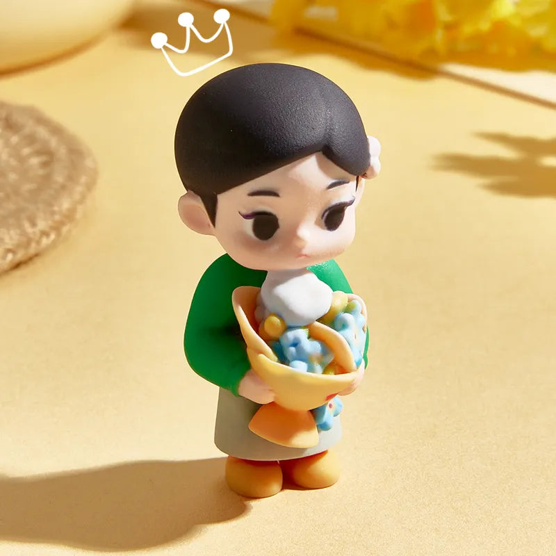 Gepersonaliseerde 3D Mini Figuur van Jouw Foto (1 Persoon)